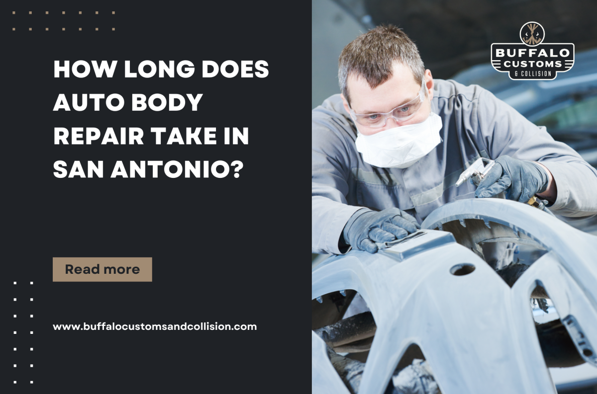 Buffalo Clarifies Auto Body Repair Timelines for San Antonio Drivers