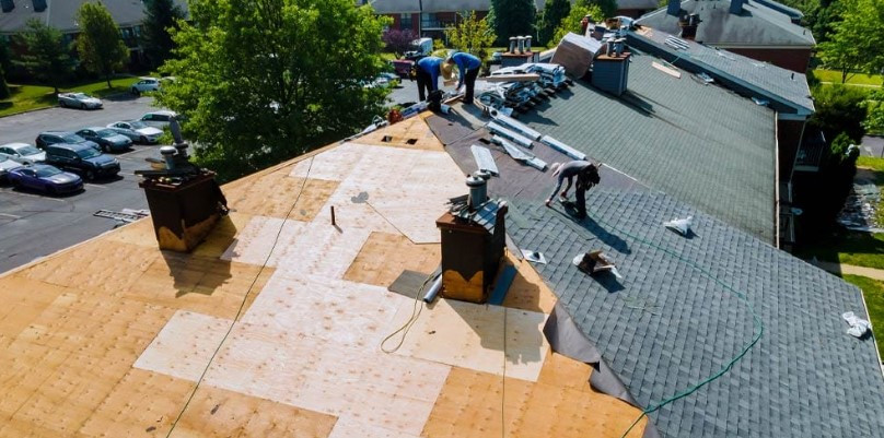 roof replacement in Houston