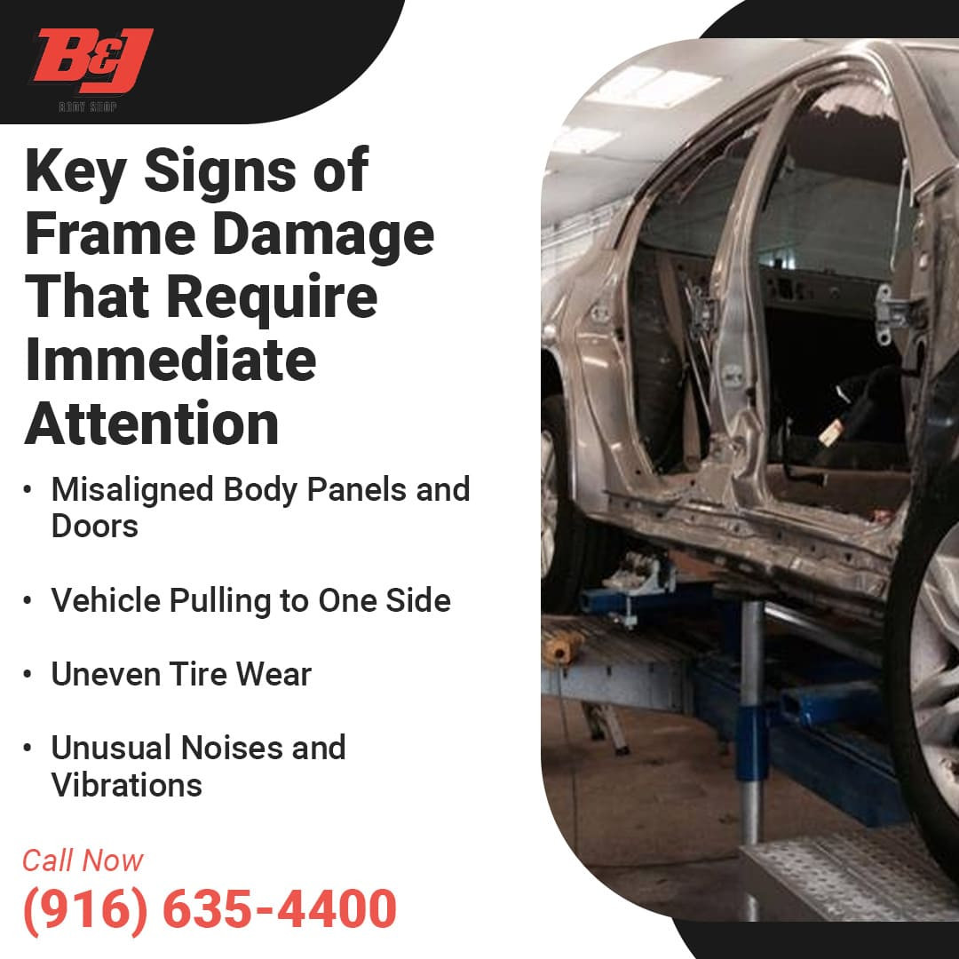 Key Signs of Frame Damage that require Immediate Attention