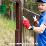 Weldmesh fencing