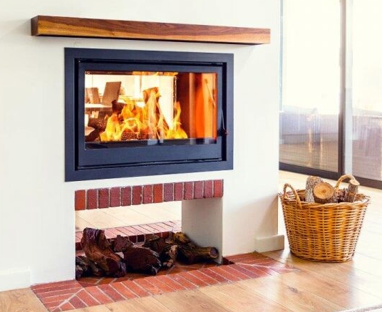 Wood Burning Fireplace