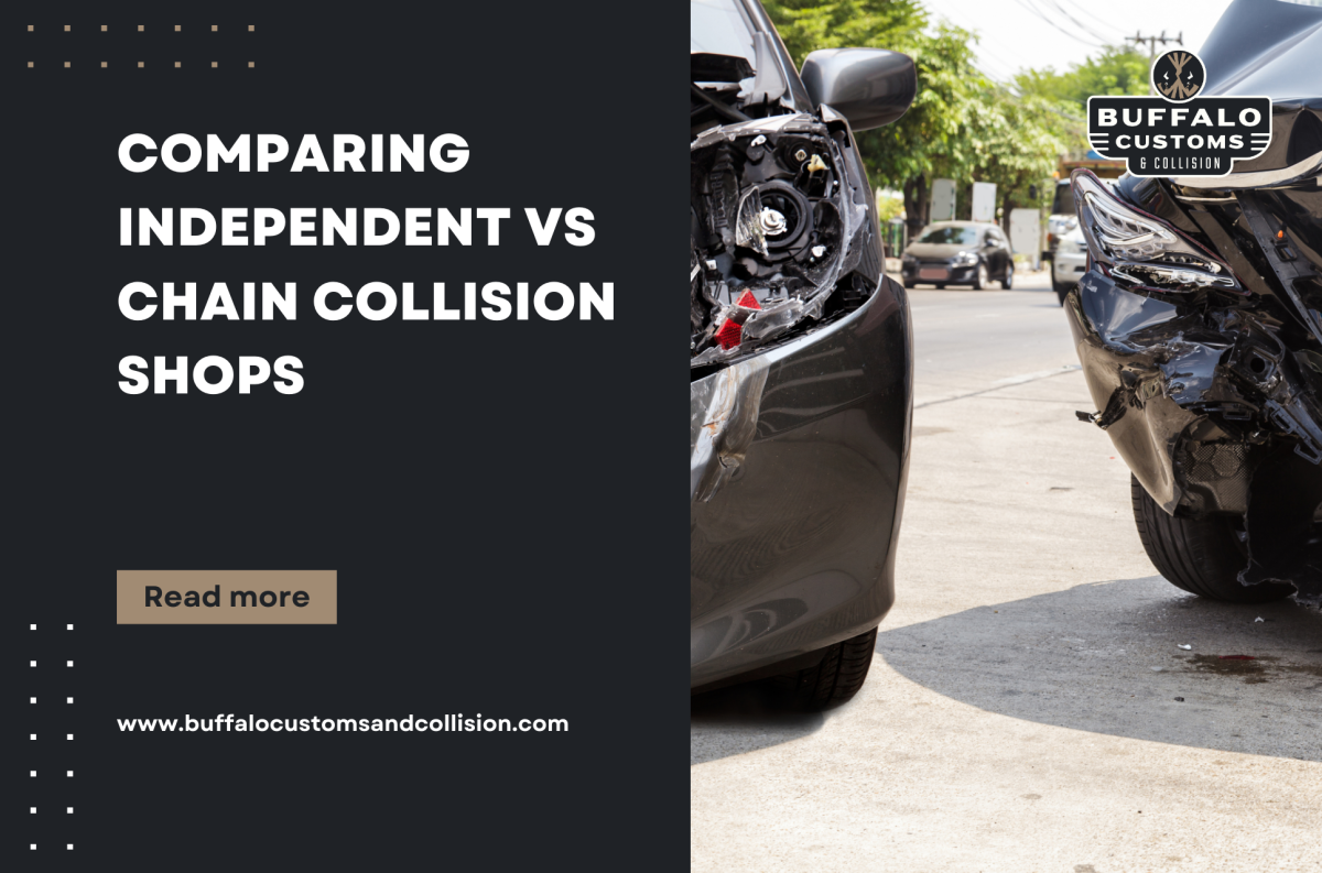 Buffalo Explains Independent vs Corporate Collision Shops