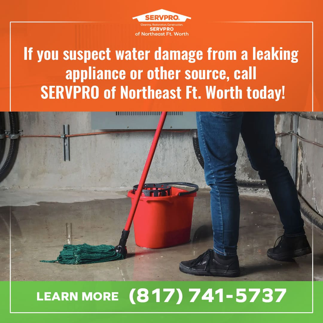 Call SERVPRO of Northeast Ft. Worth at (817) 741-5737