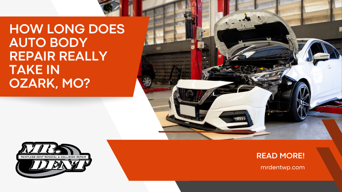 Mr. Dent Collision Repair Explains Auto Body Repair Timelines