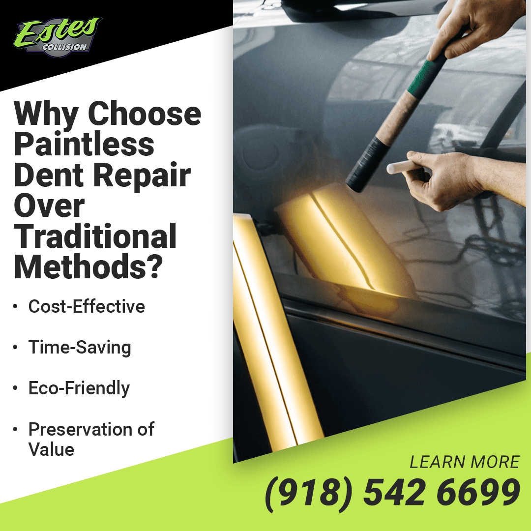 Why choose paintless dent repair over traditional methods?