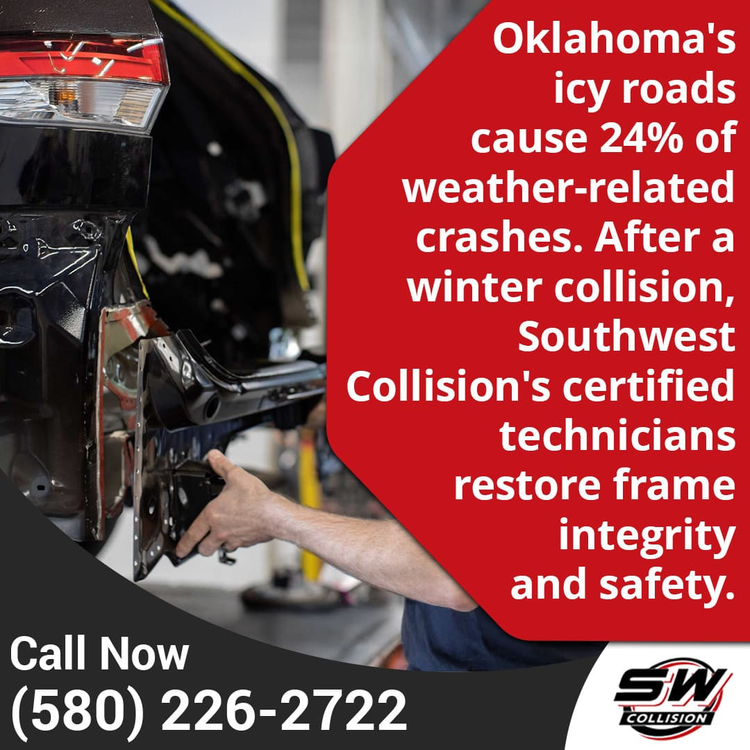 Certified technicians restoring frame integrity