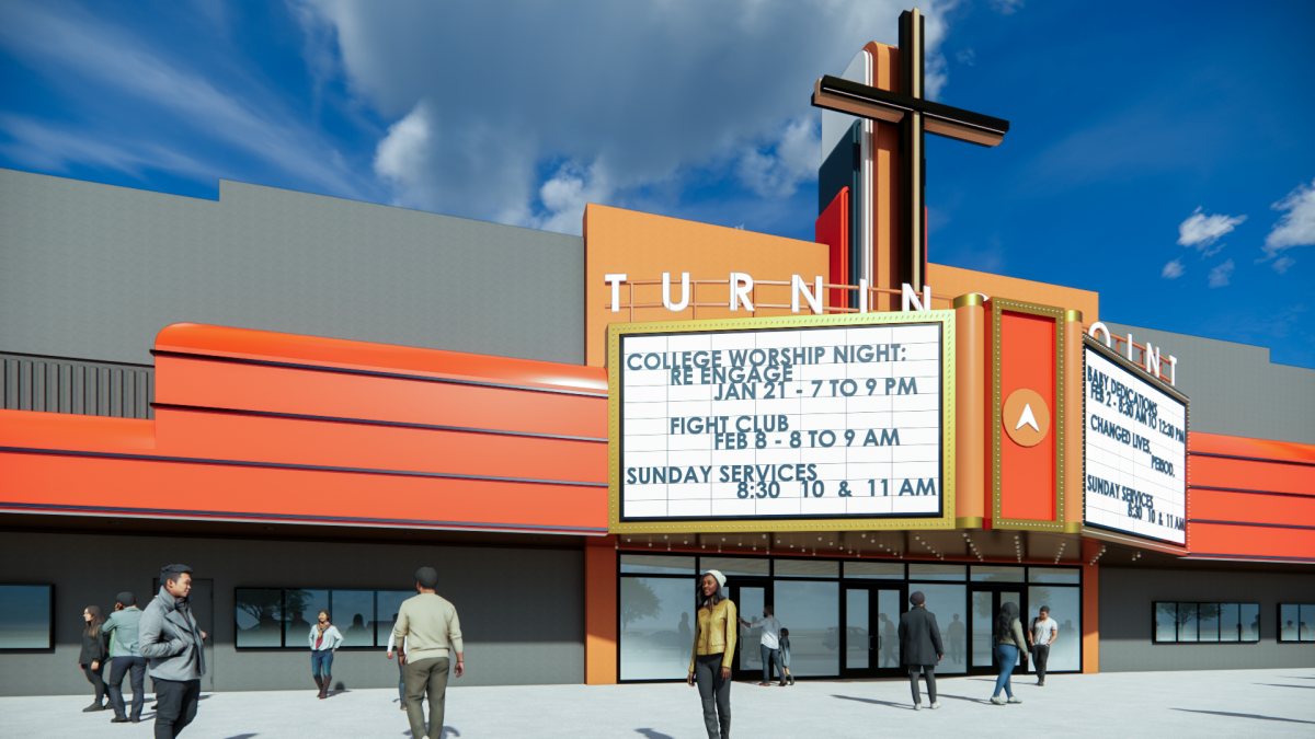 Turning Point Community Church Acquires Former Cinemark Movies 16 To Turning Point Community Church Acquires Former Cinemark Movies 16 To