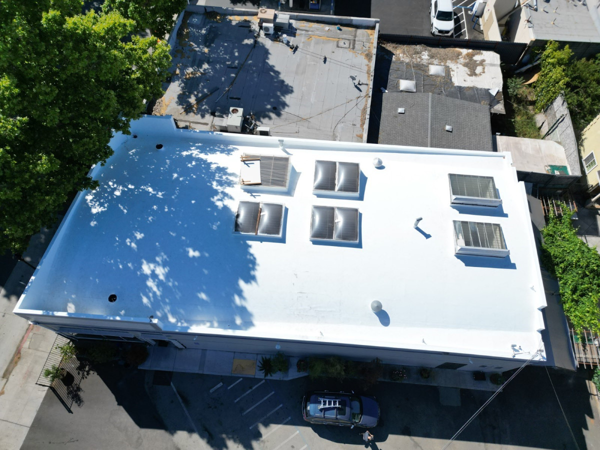 flat roof replacement in San Francisco