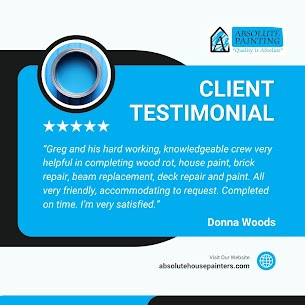 Exterior Painter Lawrence KS | Absolute Painting, LLC Premier Services