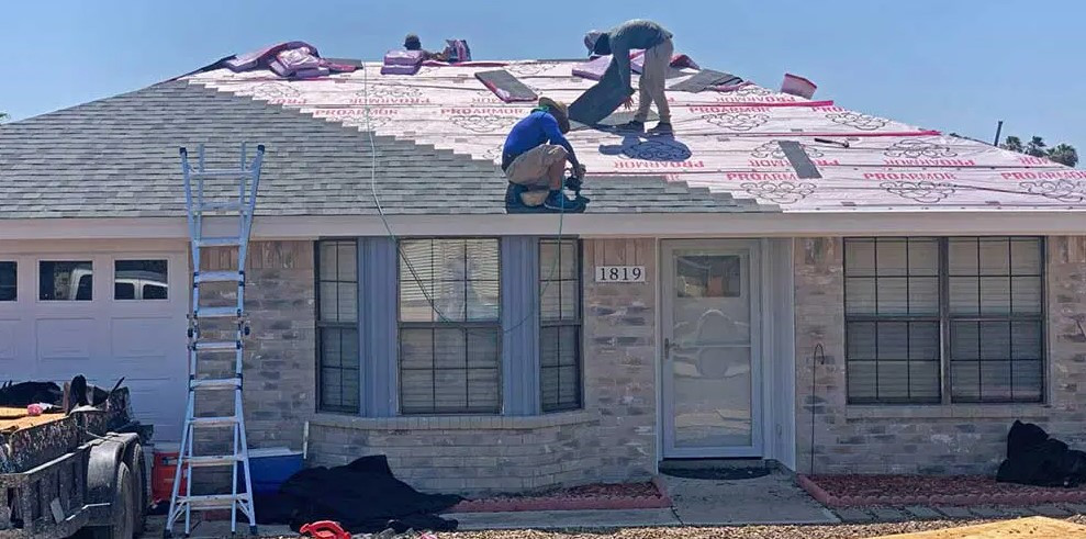 roof replacement in McAllen