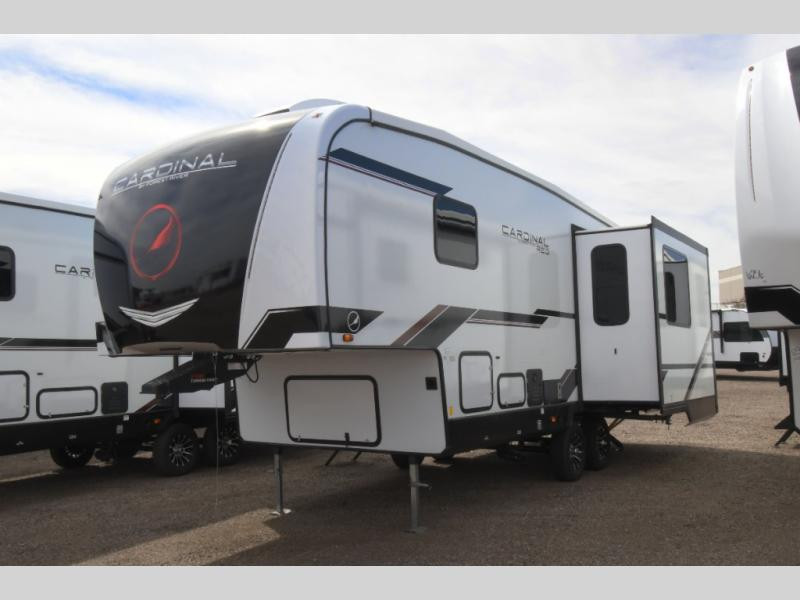 New 2024 Forest River RV Cardinal Red 23RK-exterior