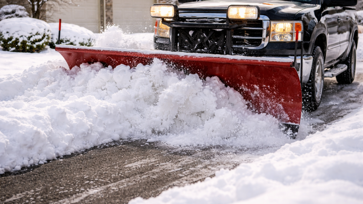 Professional Snow Management Protects Properties, Logan’s Landscaping Explains