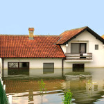 Flooded House In Houston