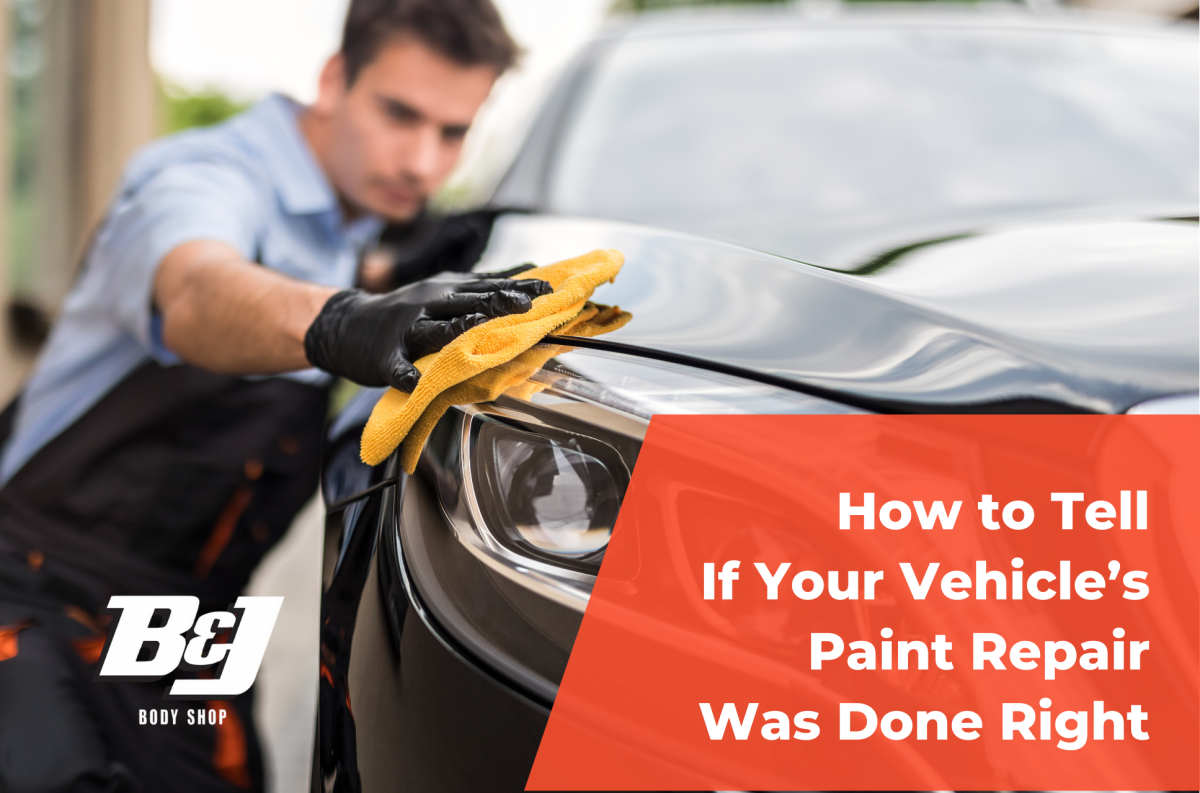 Local Experts Explain Signs of Quality Paintwork