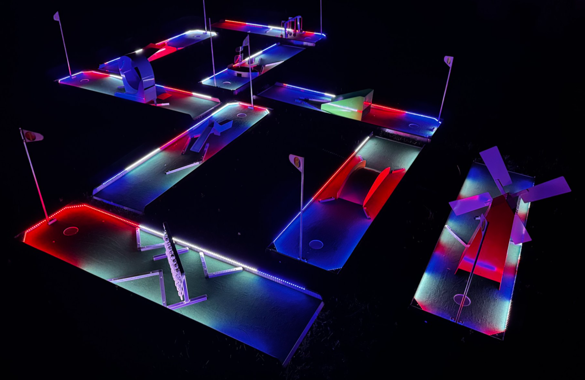 portable mini golf milco mfg