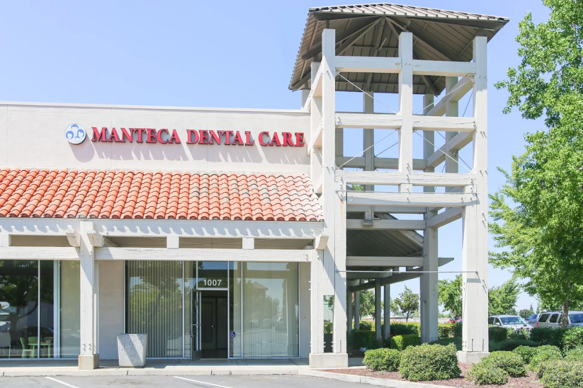 Exterior view of Manteca Dental Care's clinic.