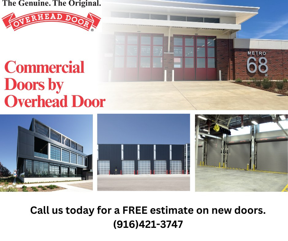 Commercial Garage Door Experts in Roseville, CA
