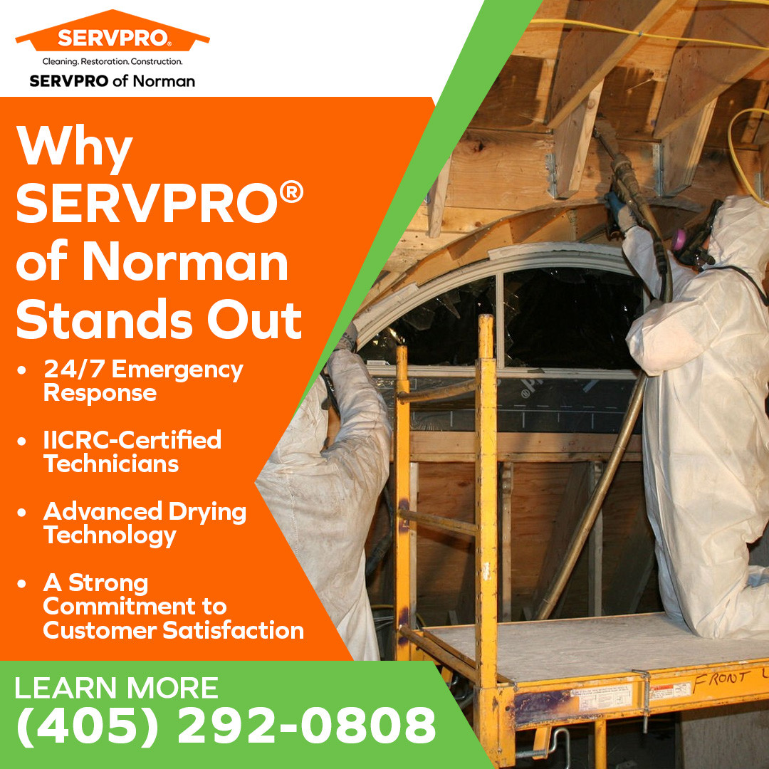 why SERVPRO of Norman Stands out