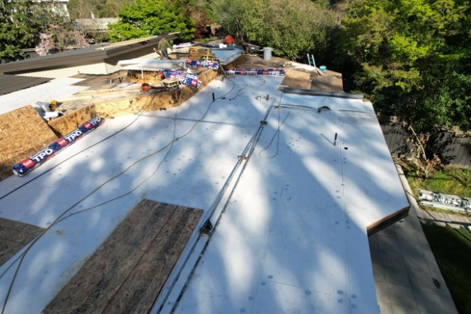 flat roof repair in san jose, CA