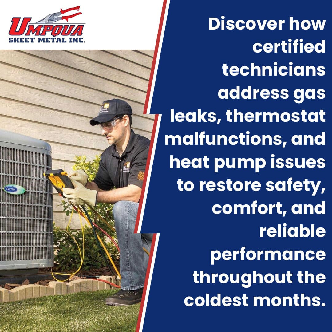 Umpqua Sheet Metal, Inc. Offers Solutions for Mid-Winter Heating System Issues