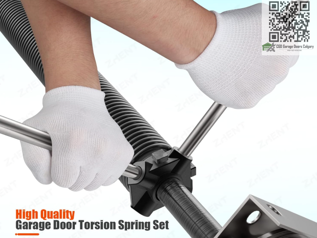 Garage Door Repair For Broken Springs In Calgary, AB- 1+ 587 333-0597