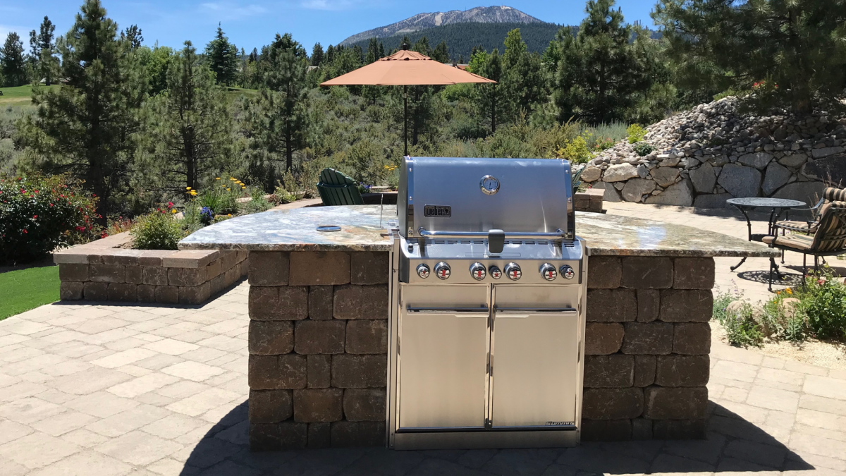Rock Solid Landscape Addresses Outdoor Kitchen Planning for Reno Homeowners