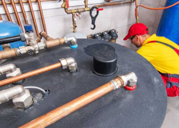 geyser installation