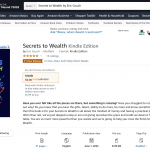 BEST SELLER STATUS - Secrets to Wealth.PNG